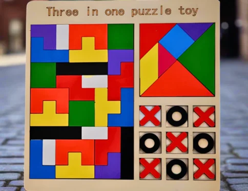 3 in 1 Puzzle Game for Toddlers