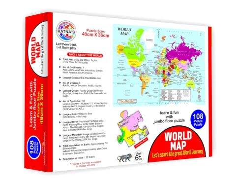 World Map Jigsaw Puzzle