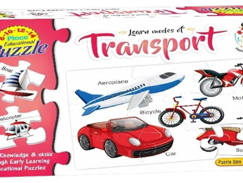 Transport Jigsaw Puzzles for Kids