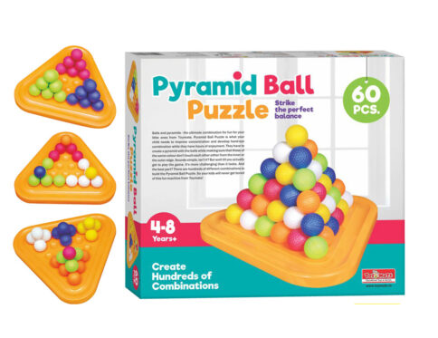 Pyramid Ball Puzzle Game for Kids