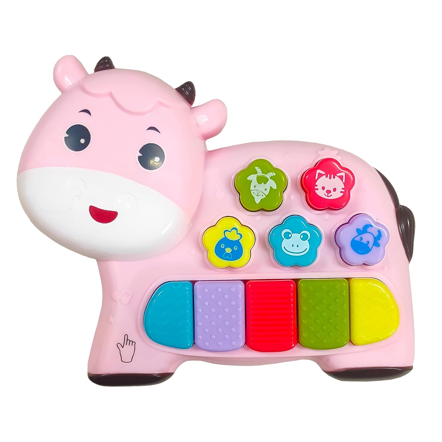 Cute Animal Face Mini Piano Toy for Kids (Random design will be shipped)